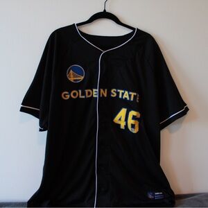 NWT Golden State Warriors Black Jersey XXL